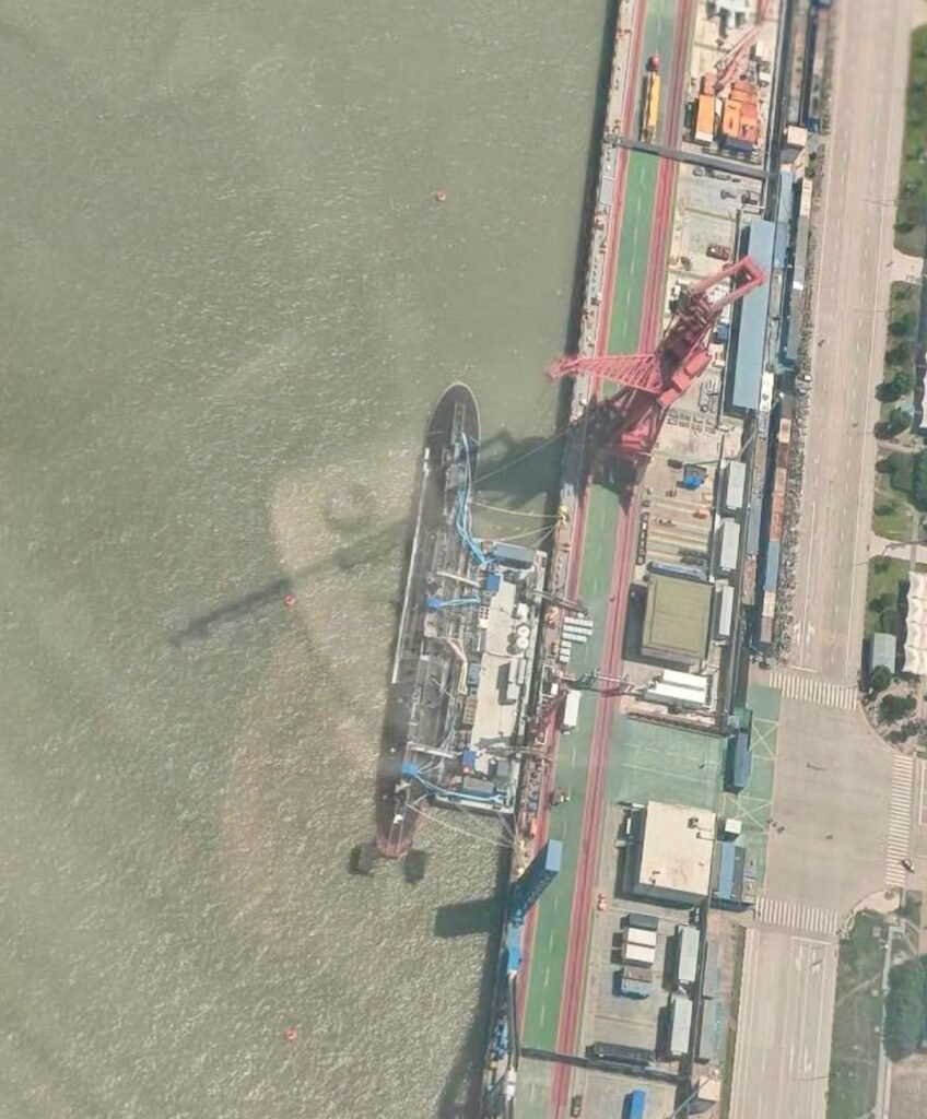 Nouvelle image du Type 095 au chantier de Jiangnam / Shanghai (juillet 2026)