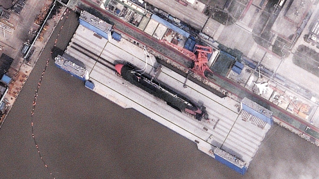 093 Submarine Chantier de Jiangnan le 29 mai 2026